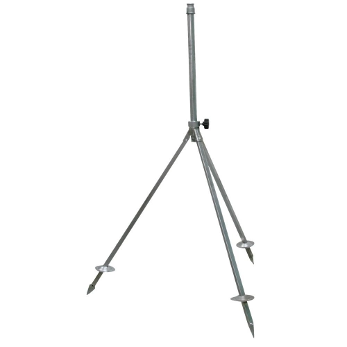 Trépied mâle 20x27, hauteur 70 à 110 cm, peut recevoir tout type de tête d'arrosage