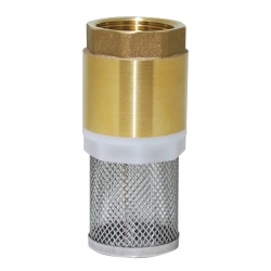Clapet filtre femelle 50x60 PN10 bars avec filtre en inox non démontable