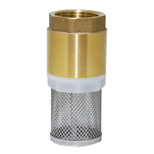 Clapet filtre femelle 50x60 PN10 bars avec filtre en inox non démontable