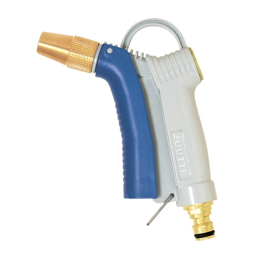 Pistolet tout métal sans régulateur de débit, multijet avec raccord rapide