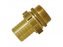 Raccord 3 pièces droit laiton 26 x 34 tuyau diam. 25 mm