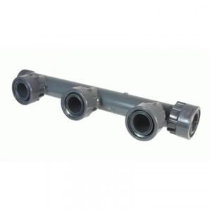 Collecteur 3 sorties PVC - 1" Mâle x 1" Femelle x 1" Femelle x 1" Femelle