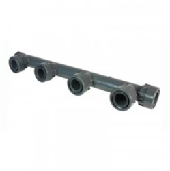 Collecteur 4 sorties PVC - 1" Mâle x 1" Femelle x 1" Femelle x 1" Femelle x 1" Femelle