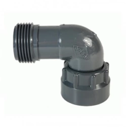 Coude union PVC - 1" Mâle x 1" Femelle