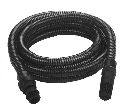 Kit tuyau d'aspiration noir 7 m