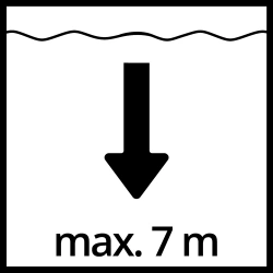 Pompe d'évacuation pour eaux chargées Aquasensor GE-DP 7935 N-A ECO