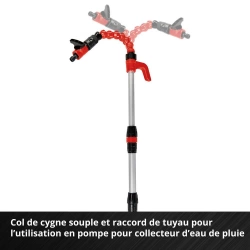 Pompe multifonction sans fil GE-PP 18 RB Li - Capacité de livraison 3000 L/h - sans batterie