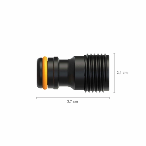 Nez de robinet - Mâle - 21 mm