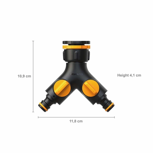 Nez de robinet 2 sorties ON/OFF