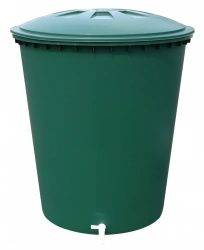Cuve à eau cylindrique vert 510 l