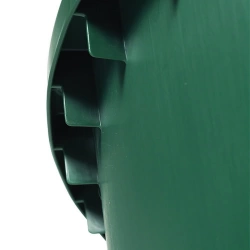 Récupérateur d'eau aérien cylindrique 310 L vert - H. 94 x Ø 80 cm
