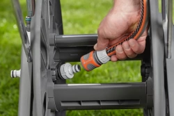Dévidoir d'arrosage sur roues Aquaroll L - non équipé