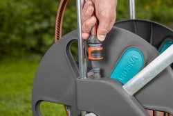 Dévidoir d'arrosage sur roues Aquaroll L - non équipé