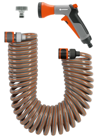 Kit d'arrosage avec tuyau flexible 10m