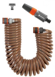 Kit d'arrosage avec tuyau flexible 15m