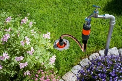 Tuyau d'arrosage de raccordement grand débit 19 mm - 2 m