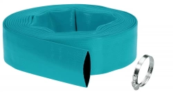 Tuyau de refoulement avec collier de serrage 38mm 1 1/2", 10m