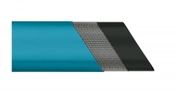 Tuyau de refoulement avec collier de serrage 38mm 1 1/2", 10m