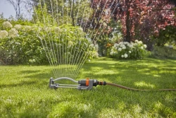 Arroseur oscillant compteur d'eau AquaCount - surface d'arrossage de 90 à 220 m²