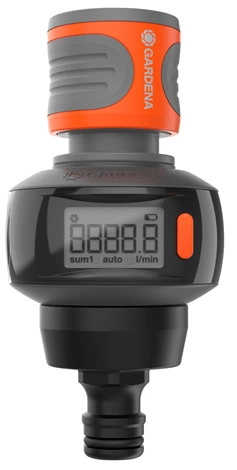 Compteur d'eau à pile AquaCount - pose horizontale ou verticale - écran rotatif