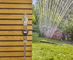 Compteur d'eau à pile AquaCount - pose horizontale ou verticale - écran rotatif