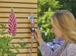 Compteur d'eau à pile AquaCount - pose horizontale ou verticale - écran rotatif