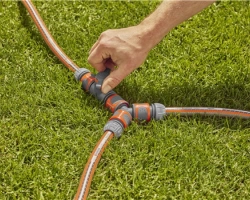 Raccords de tuyau avec vanne de régulation - Boite de 10 pièces