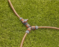 Raccords de tuyau avec vanne de régulation - Boite de 10 pièces