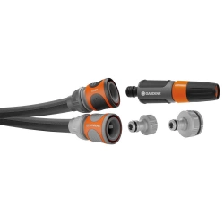 Kit tuyau Liano™Life 20m, Ø 13mm + pièces GARDENA System - léger et résistant