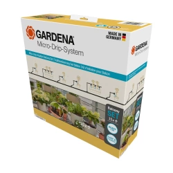 Kit d'initiation goutte-à-goutte pour balcon - jusqu'à 15 plantes