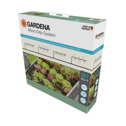 Kit d'initiation goutte-à-goutte pour rangées de plantes jusqu'à 35 plantes