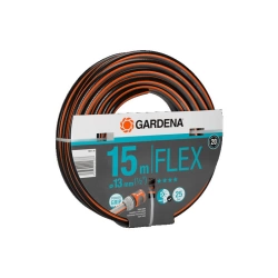 Couronne de tuyau d'arrosage FLEX 15 m + renfort tricoté en carbone Ø 13 mm
