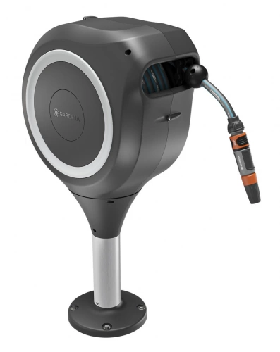 Dévidoir automatique pour terrasse RollUp S 15m - Blanc