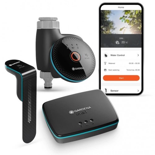 Smart Water Control – Kit d’arrosage connecté avec sonde d’humidité et Gateway