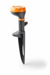 Arrosseur circulaire 4 zones MINI DRIVER sur piquet - Orange