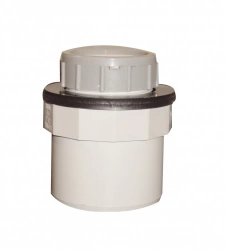 Embout de connexion pvc gris