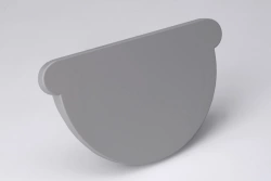 Fond unique pvc gris GIRPI, Dév.33 cm