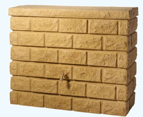 Cuve décorative MUR ROCKY - 400L - Sable