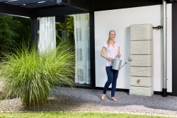 Cuve murale SLIM - Sable - 330L