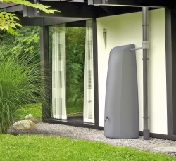 Cuve murale ELEGANCE - Gris - 400 L