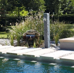 Fontaine GRANIT en PE - Gris foncé