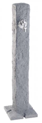 Fontaine GRANIT en PE - Gris clair