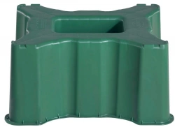 Support de cuve rectangulaire 300L vert