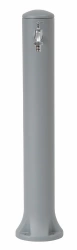 Fontaine RONDO grise avec robinet laiton