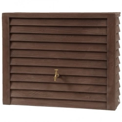Cuve décorative WOODY - 350 L - bois foncé