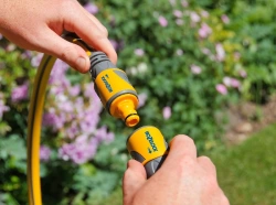 Accoupleur double mâle en plastique pour tuyau d'arrosage - vrac