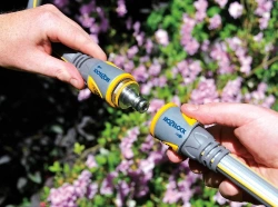 Accoupleur double mâle Pro en métal pour tuyau d'arrosage - blister