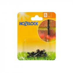 Attache murale en plastique pour fixer le tuyau de 4mm sur un mur et une terrasse (x12)