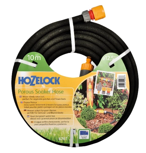 Tuyau poreux pour arroser des jeunes plantes, des haies et des jardins potagers 13mm - 15m