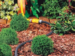 Tuyau poreux pour arroser des jeunes plantes, des haies et des jardins potagers 13mm - 15m